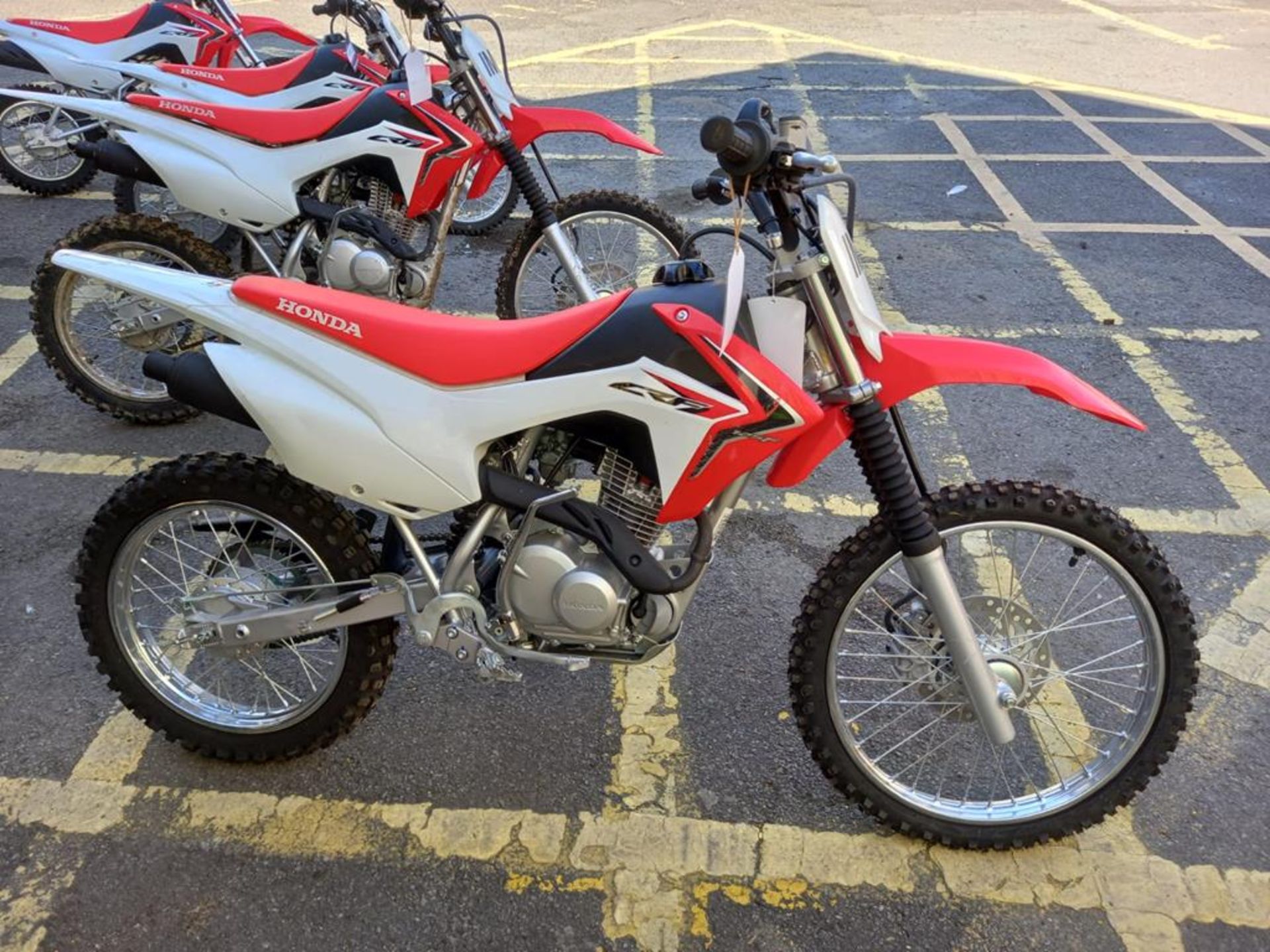 Honda CRF125FB Off Road Motorcycle (virtually unused)