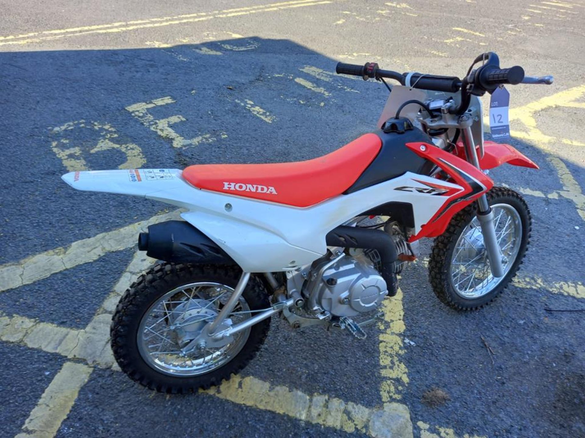 Honda CRF110F Off Road Motorcyle (virtually unused)