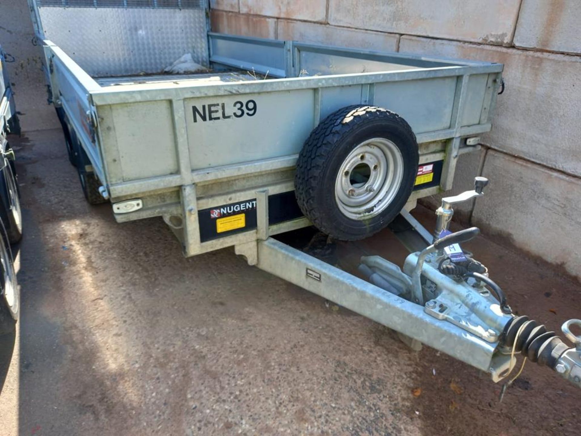 Nugent Twin Axle Beavertail Trailer (NEL39)