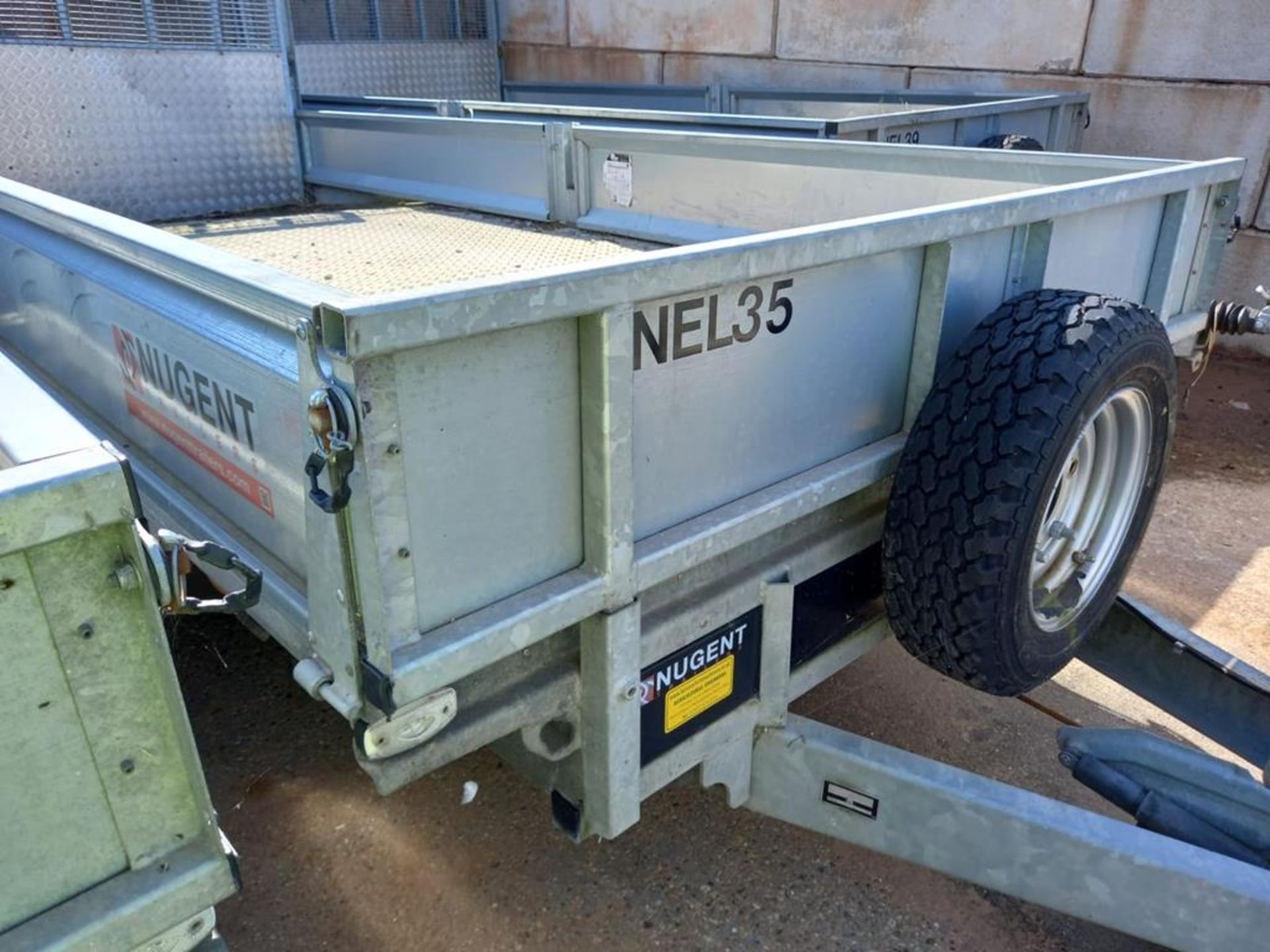 Nugent Twin Axle Beavertail Trailer (NEL35) - Image 4 of 6