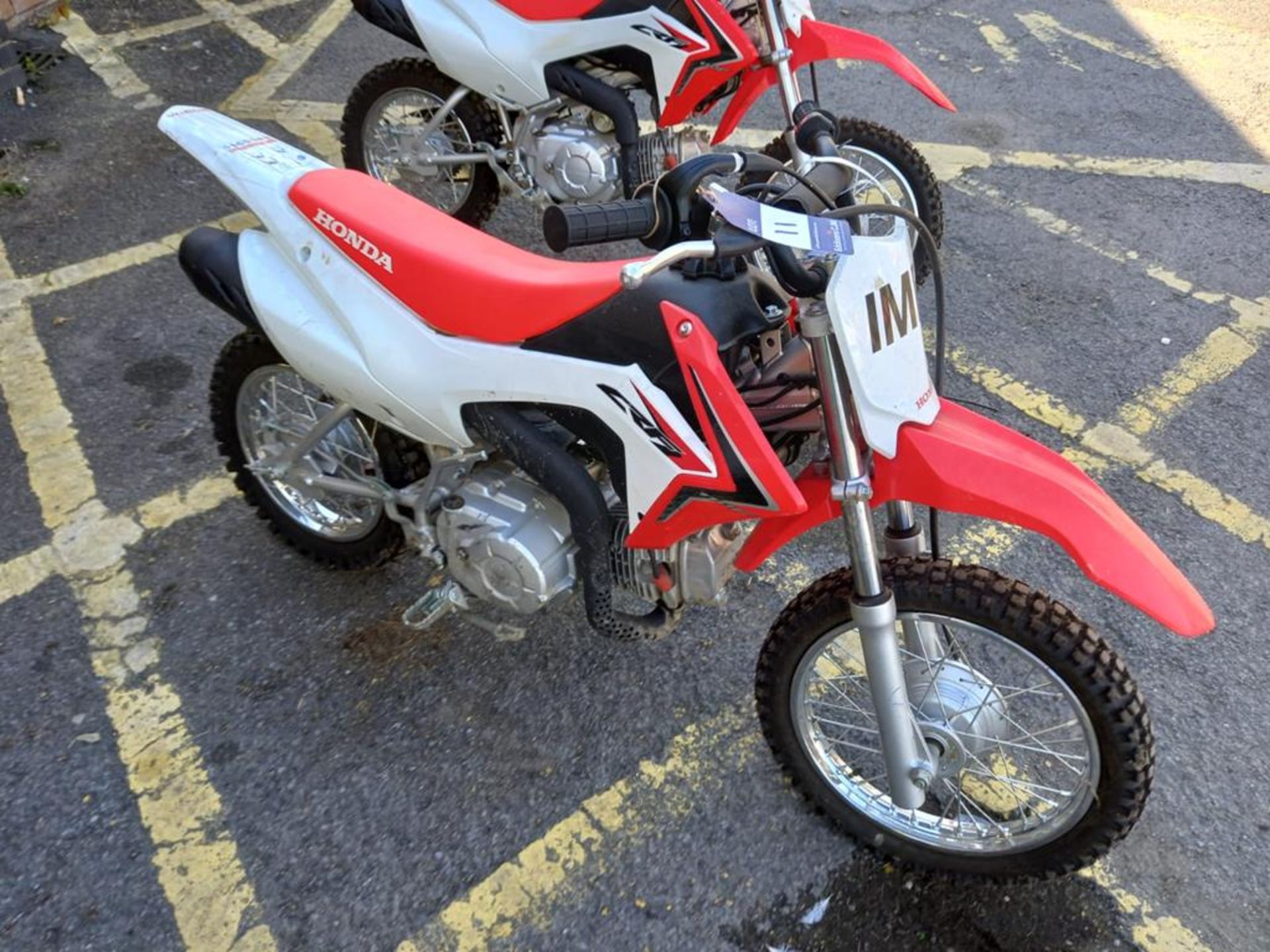 Honda CRF110F Off Road Motorcyle (virtually unused)