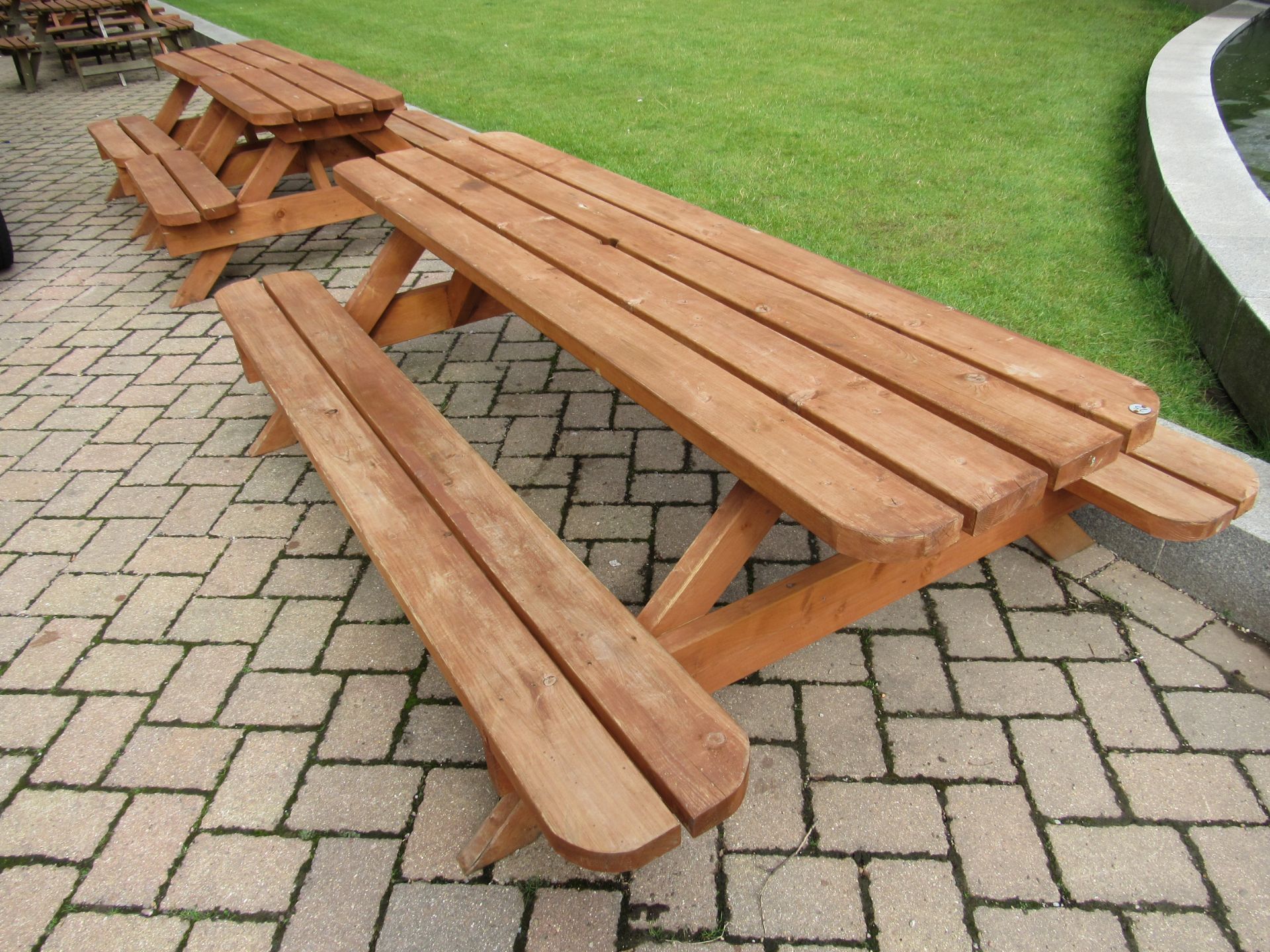 Timber Pub Bench (#25)