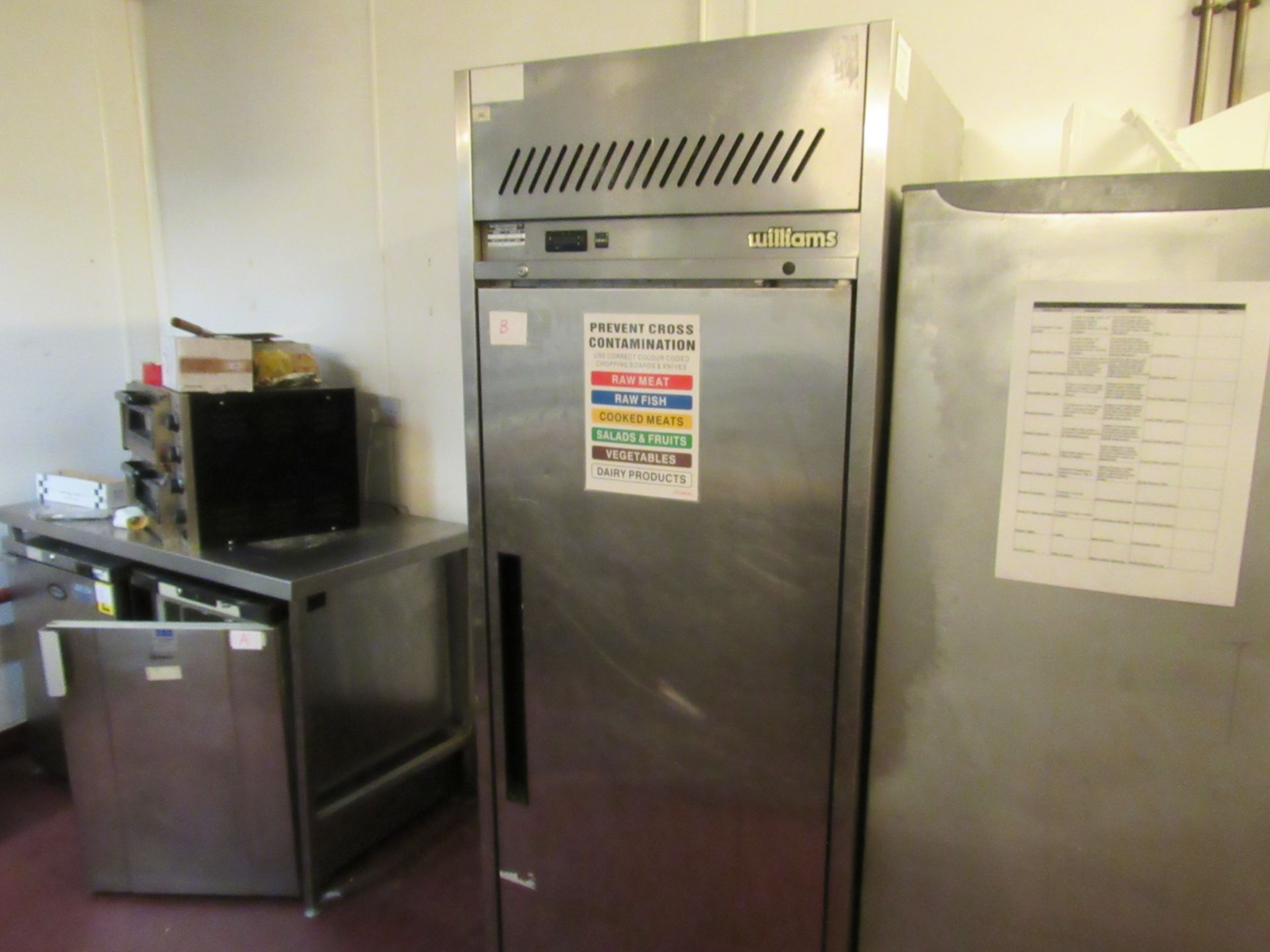 William Stainless Steel Freezer 6ft - Image 2 of 2