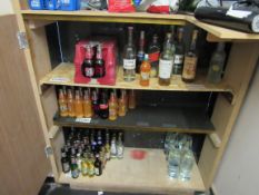 Quantity Drinks stock to cupboard (proof of age ma