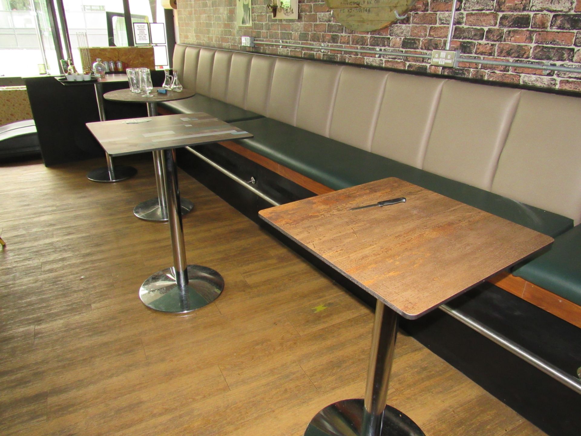 4 Bar Tables - Image 2 of 2