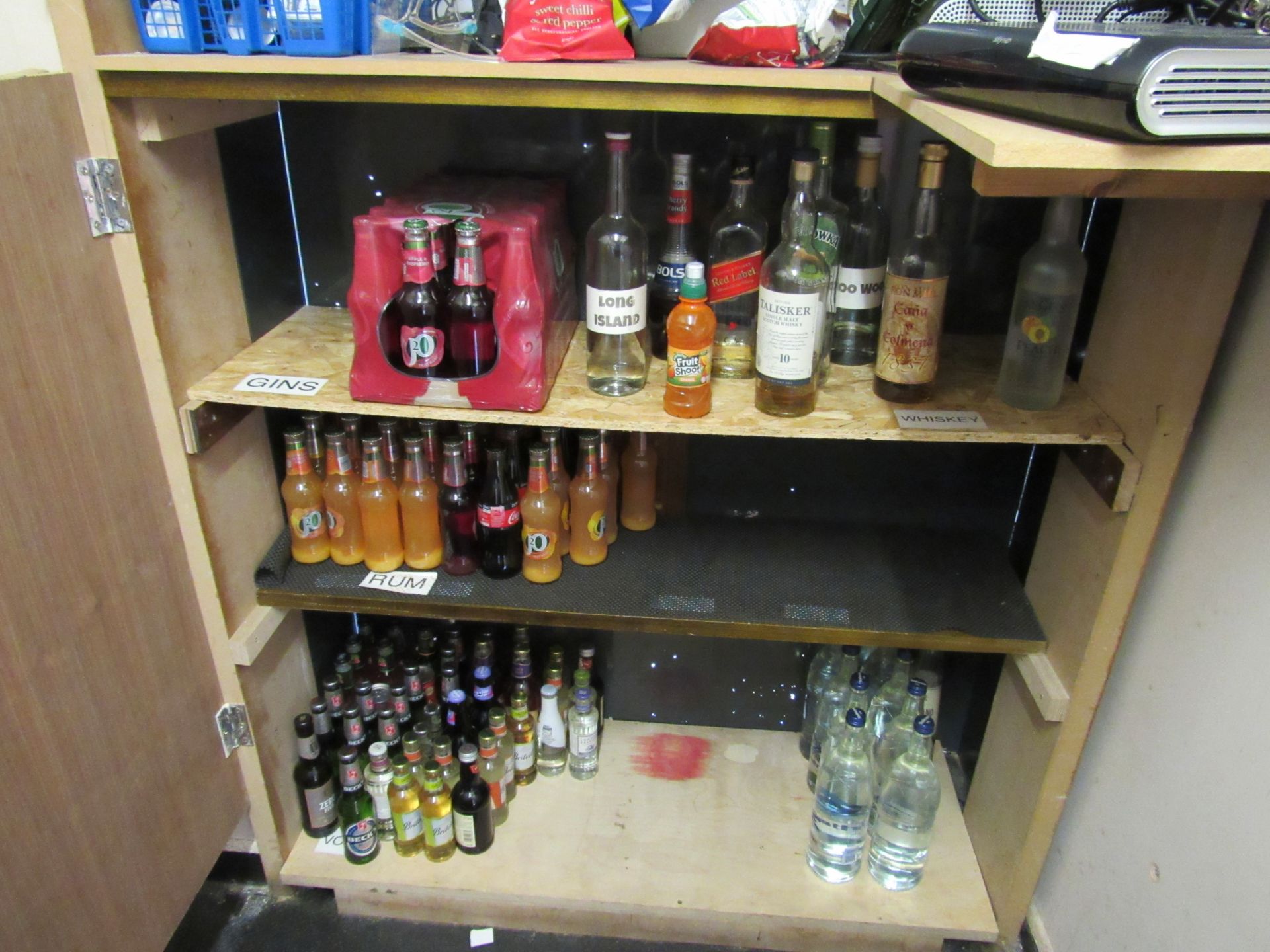 Quantity Drinks stock to cupboard (proof of age ma - Image 2 of 2