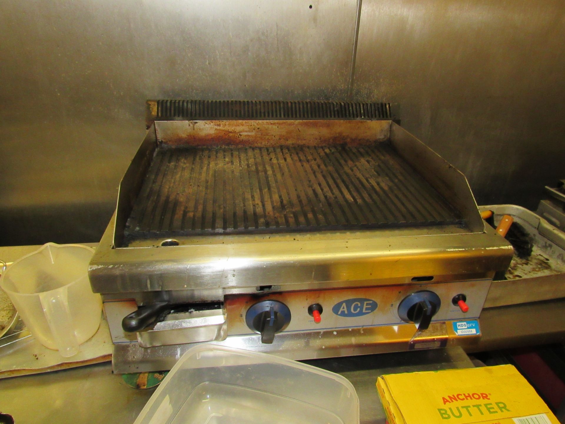 Ace Twin Burner Gas Griddle