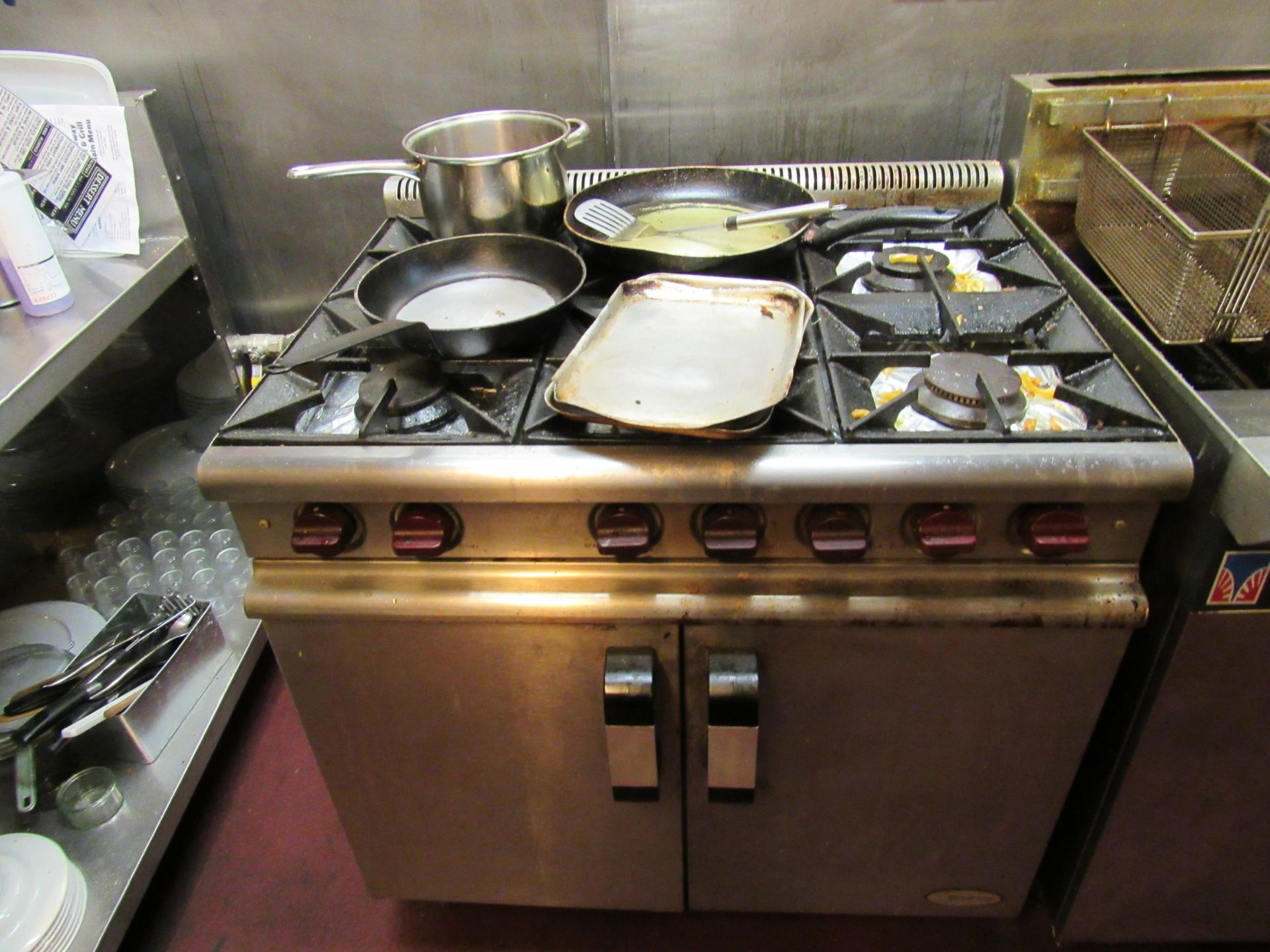 Moorwood Vulcan 6 Ring Gas Range