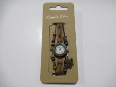 4x boxes of Hippie Chic 'Boho' watches (100) total approx. RP £1000