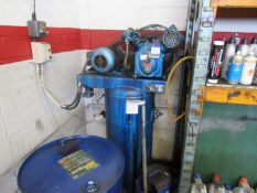 Tecalemit Receiver Mounted Air Compressor, 3D Tensile 28 Tons, Size 18. Please Note this lot is