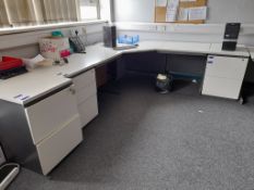 2 Person Workstation to include 2 – corner desks,