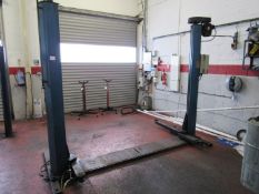 Tecalemit 2 Post Vehicle Lift (Please Note this lot is located in Bradford and collection is on