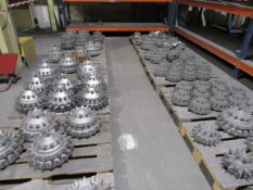 Large quantity of drill head Castings to approx. 14 pallets