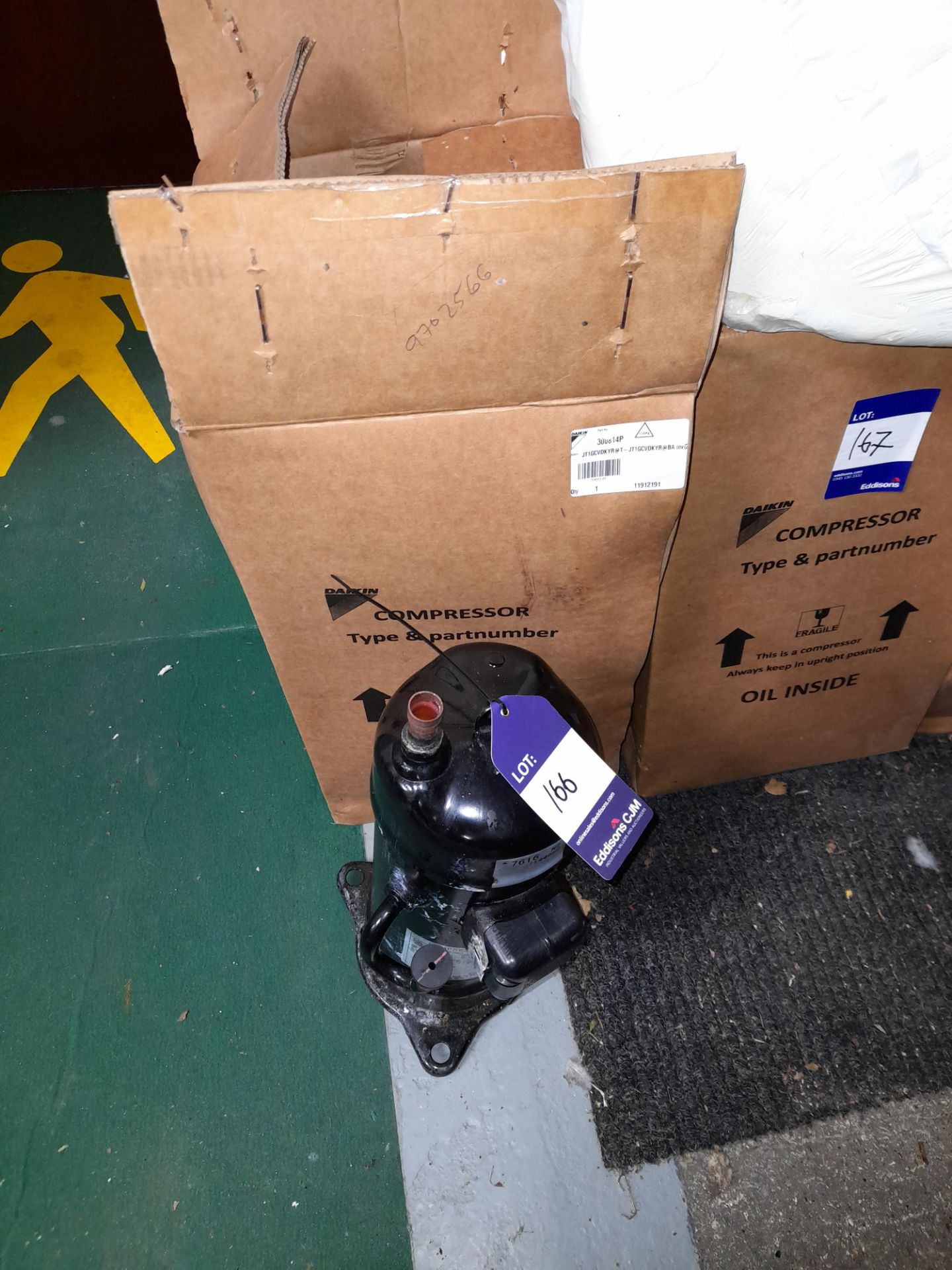 Daikin 300814P Compressor, to box