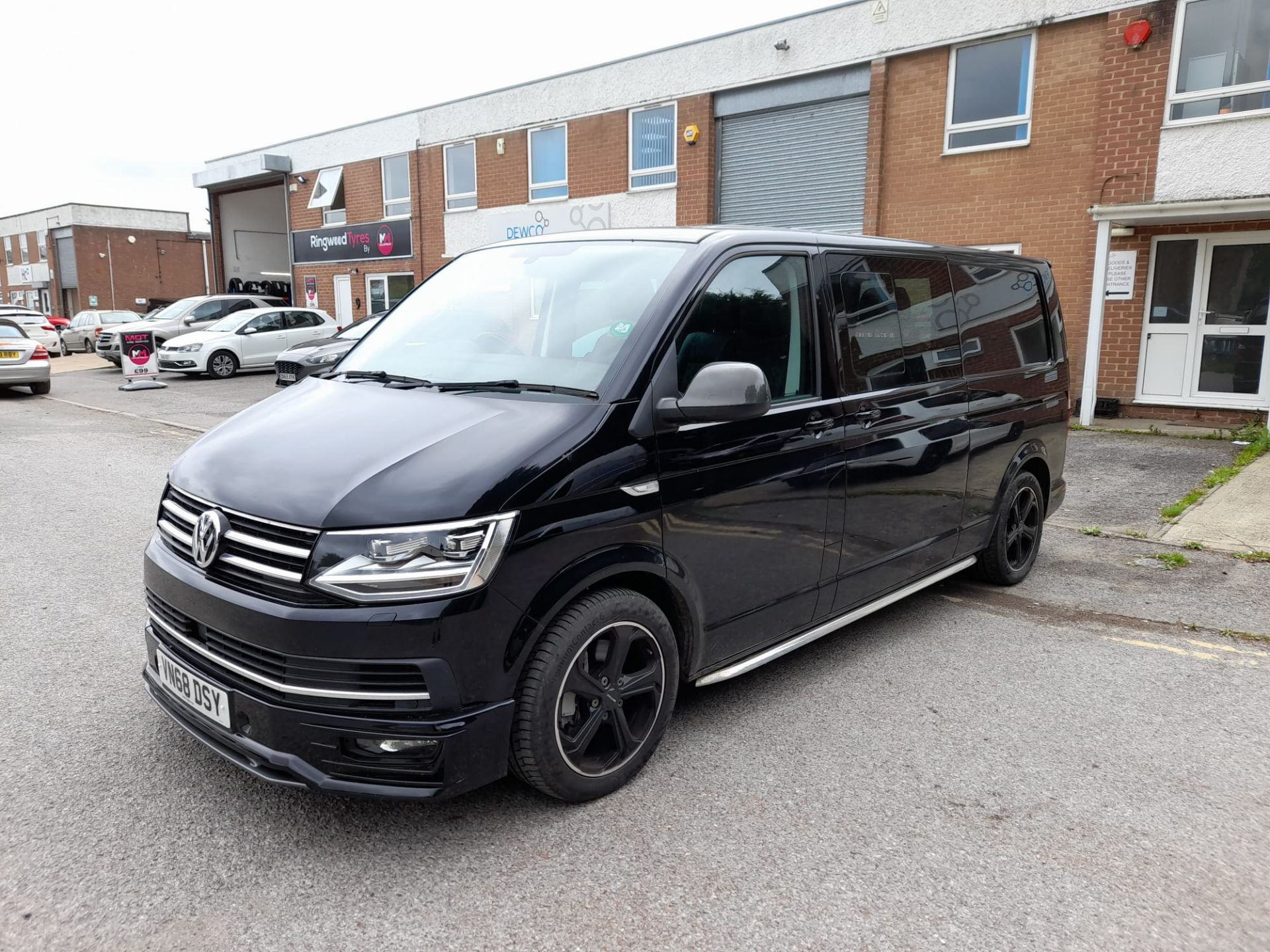 Volkswagen Transporter T32 LWB Diesel 2.0 BiTDi BMT 204 Sportline Kombi Van DSG, registration VN68