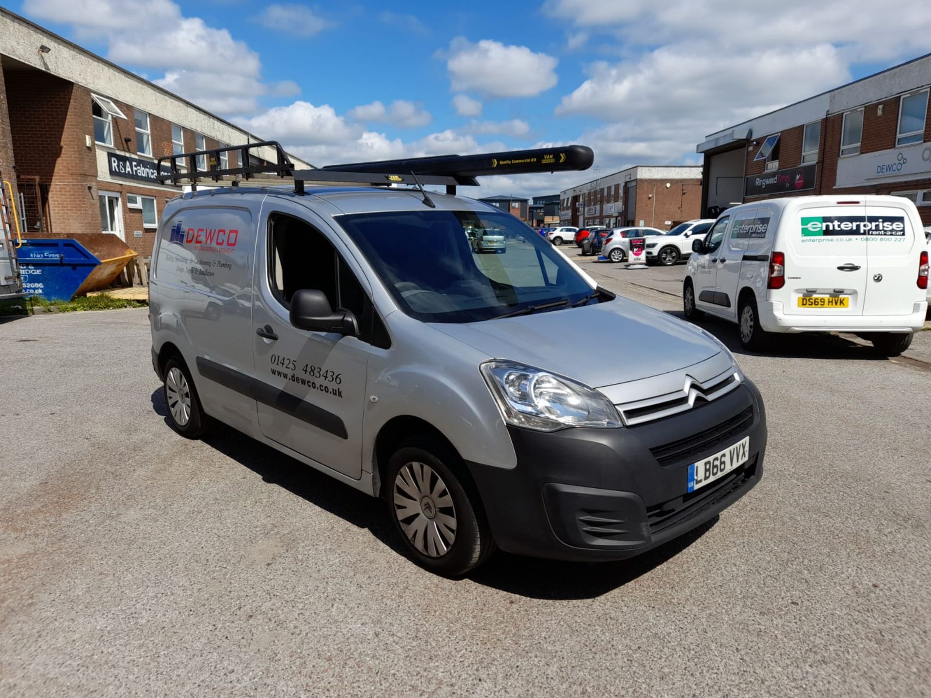 Citroen Berlingo L1 1.6 BlueHDi 625kg Enterprise 75ps Van, registration LB66 VVX, first registered - Image 8 of 16