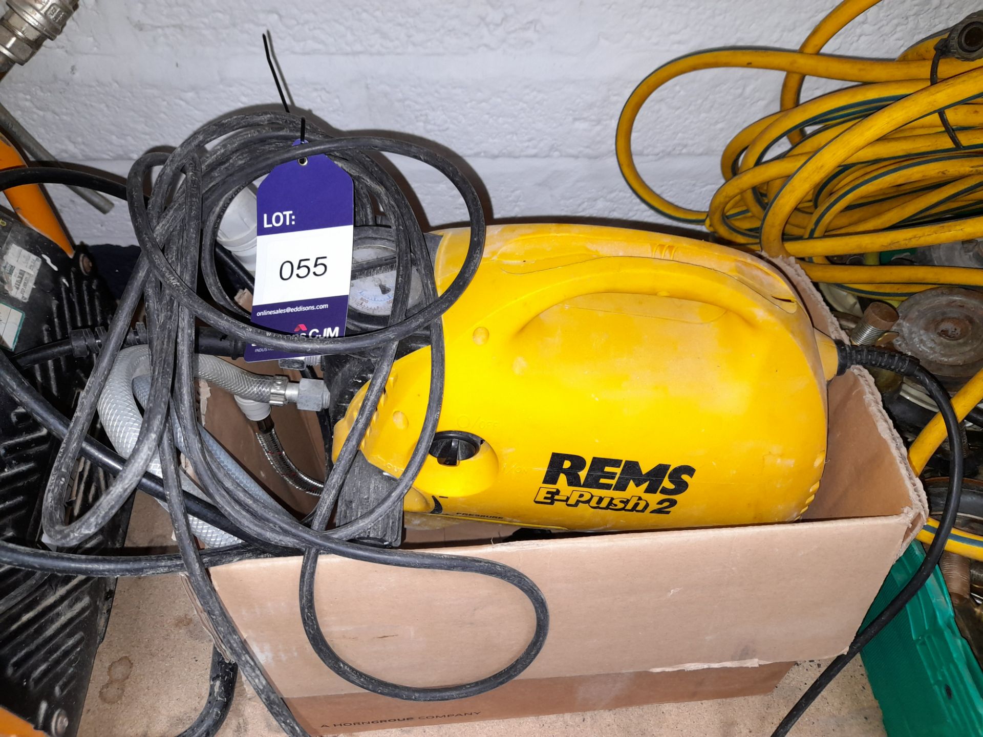 Rems E-Push 2 Pressure Testing Pump 110v