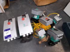 6 x various Wilo pumps