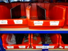 Large Quantity of stock to 5 bays to include black tee reducing piping, sockets, nipples, elbows (