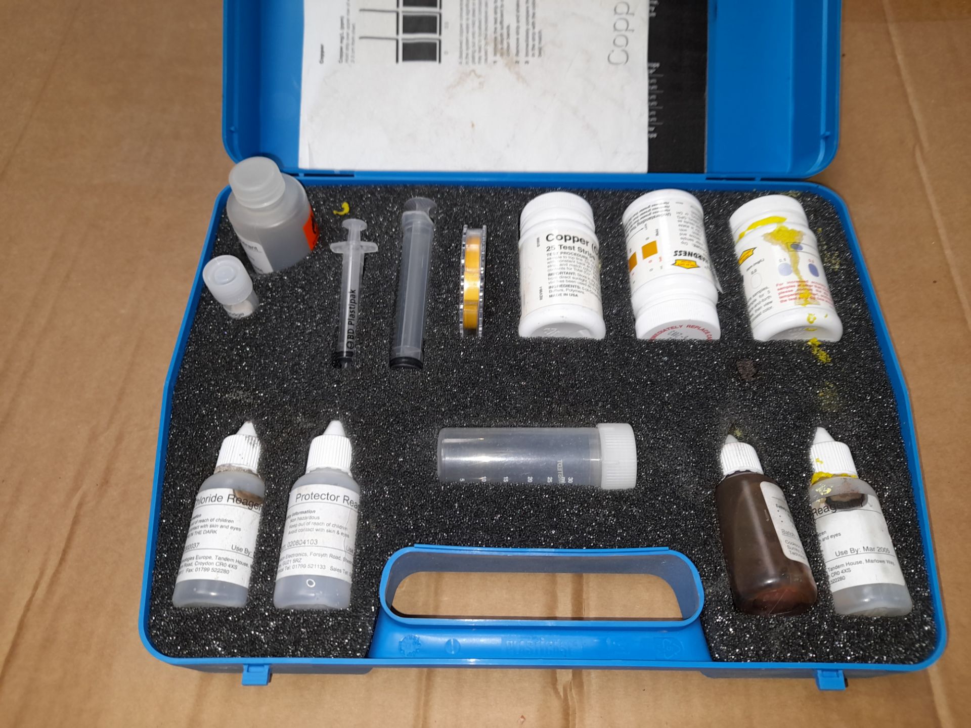 2 Lovibond AF100 Water Disinfection Kits & Fernox Water Test Kit - Image 2 of 4