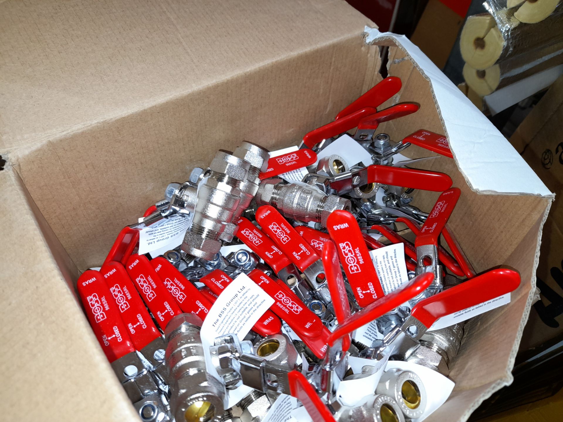 1 x box of Boss Brass Ball Valve, 968 SRL, Approx. 100 - Image 2 of 2