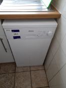 Electra C1745W Slimline dishwasher, purchaser to remove
