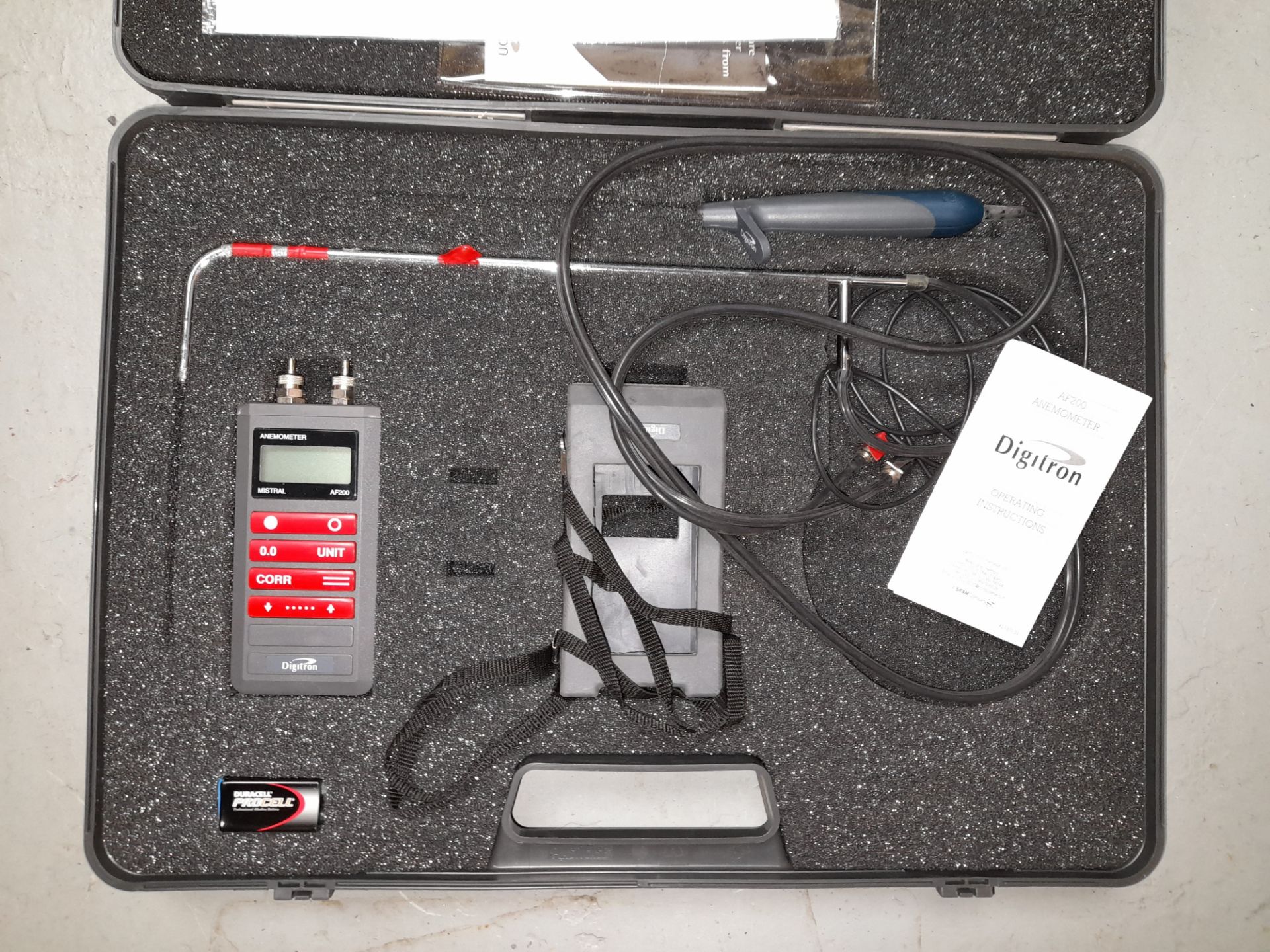 Digitron AF200 Thermal Anemometer - Image 2 of 2