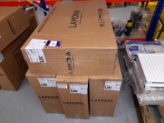 4 x boxes of Lamona 18/10 Stainless Steel Kitchen Sink (985 x 508mm) boxed