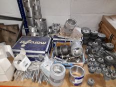 Large Quantity of assorted Aquatherm Tooling including Heat Stones, Peelers, 4 x Guns (some in