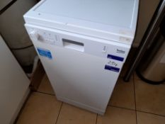 Beko Slimline Dishwasher 570 depth 450mm width, purchaser to remove