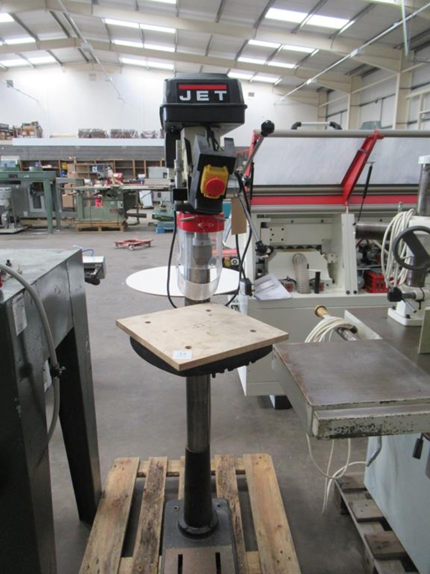 Jet Floor Standing Pillar Drill 240v