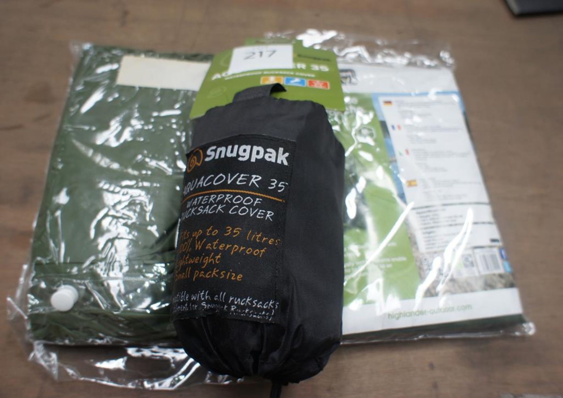 Qty of Snugpack pak boxes and bag waterproof covers - Image 2 of 7