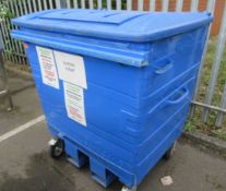 Taylor 1100L Wheelie Bins with External Forklift Pockets