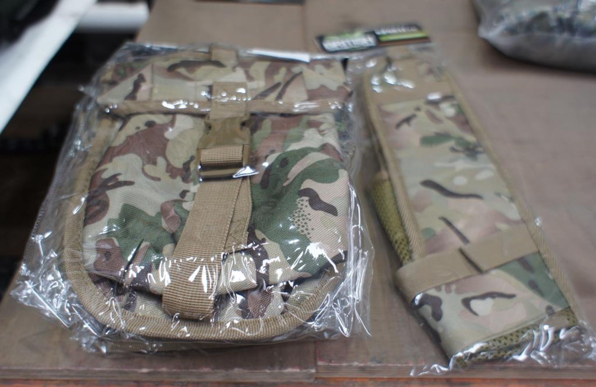 Qty of varioud utily pouches, weapon cleaning wallets, inflating pillows and webbing yoke - Image 7 of 8