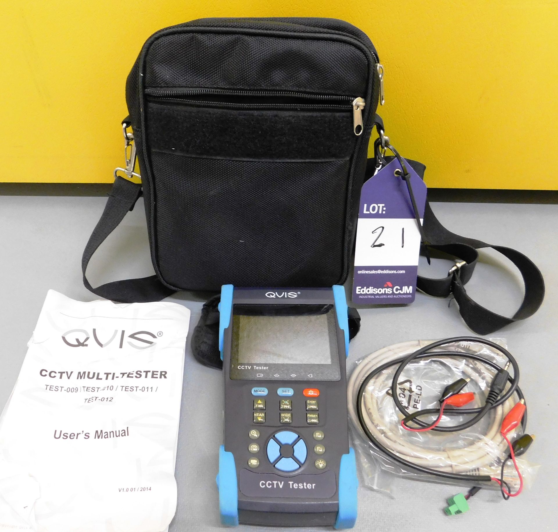 QVIS CCTV Tester to Case