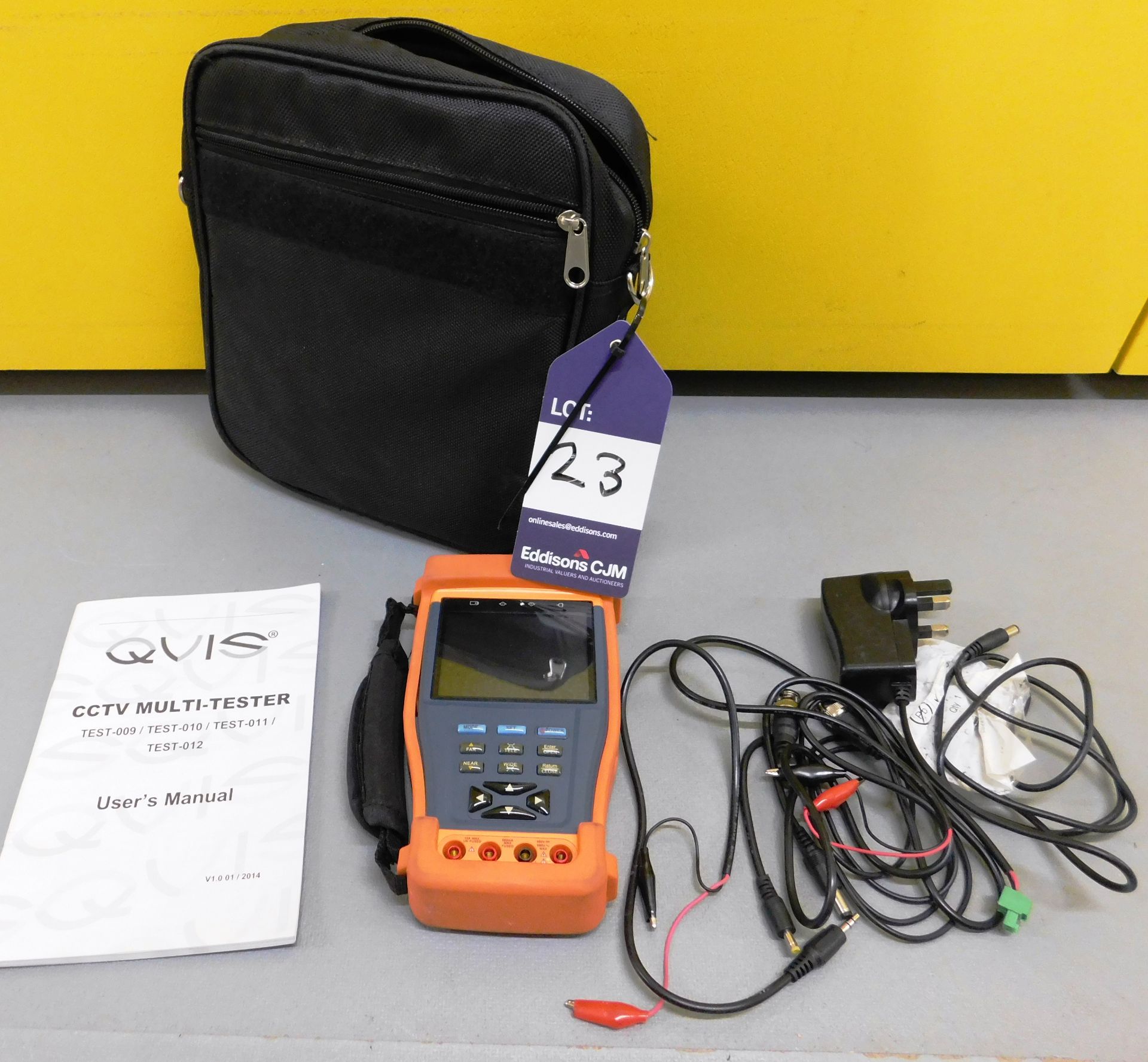 QVIS CCTV Multi Tester to Case