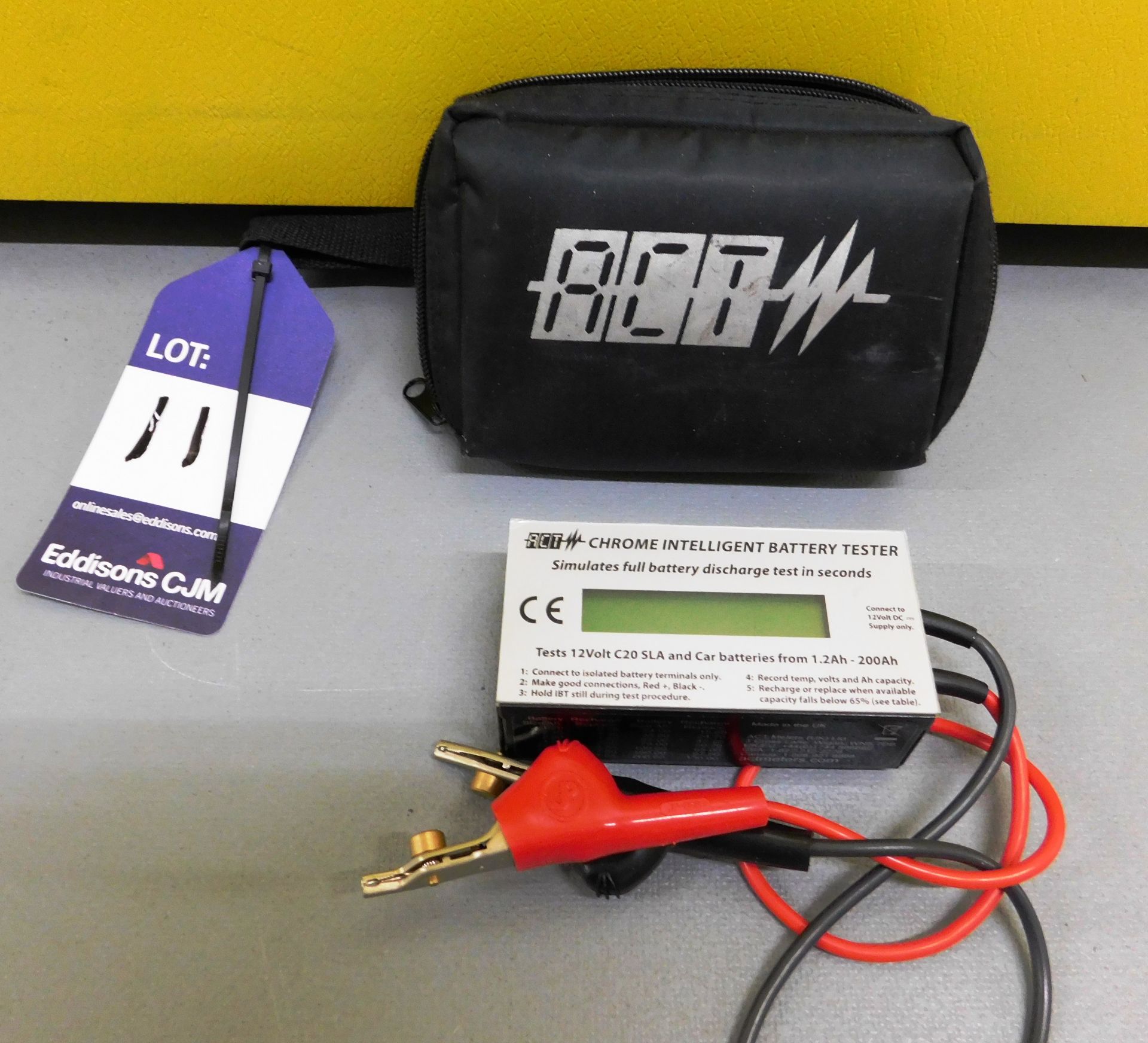 ACT Battery Tester to Case