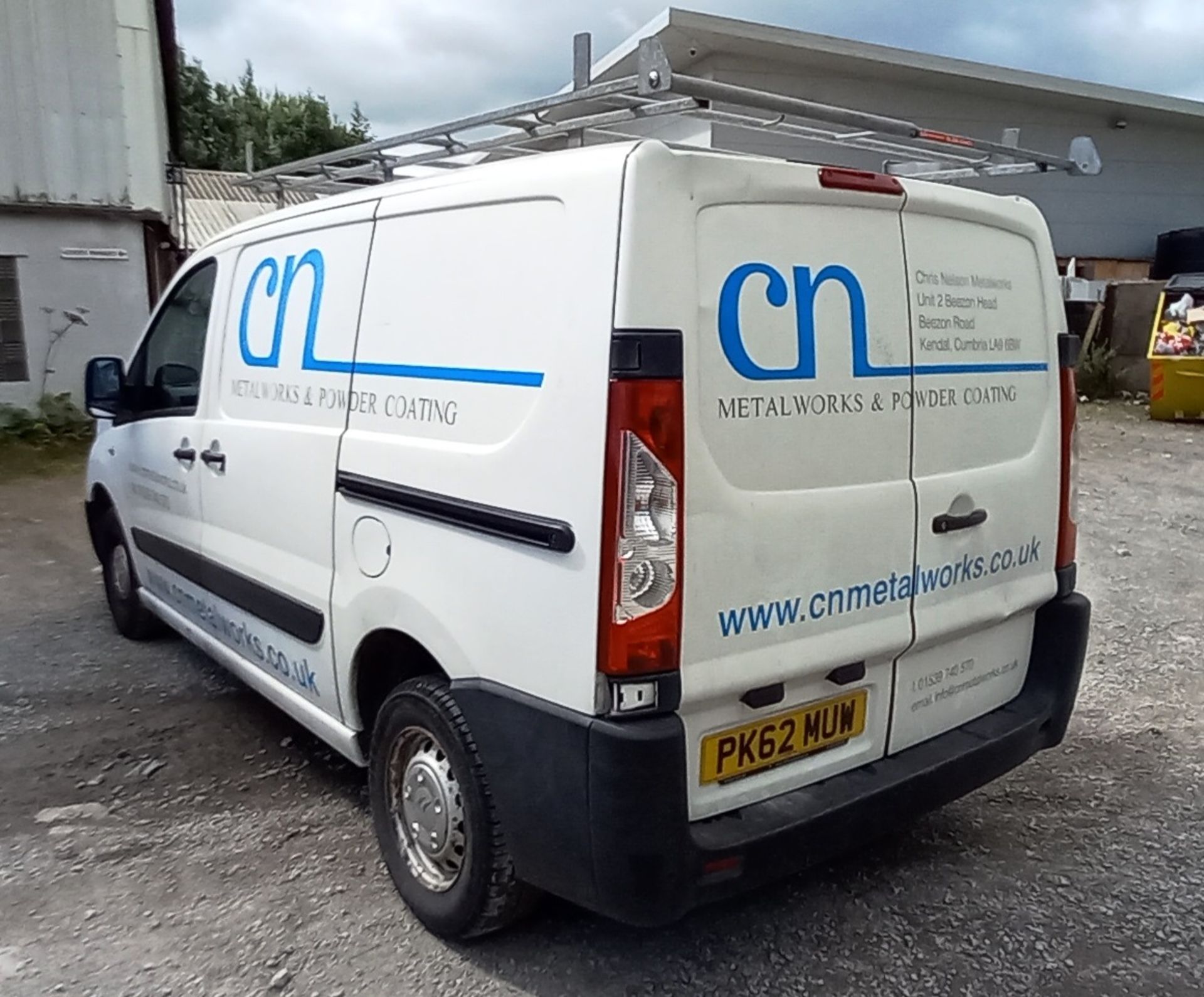 Citreon Dispatch 1.6HDi Panel Van, Registration: PK62 MUW, Mileage: 52,000, MOT Until: Decemebr - Image 4 of 9