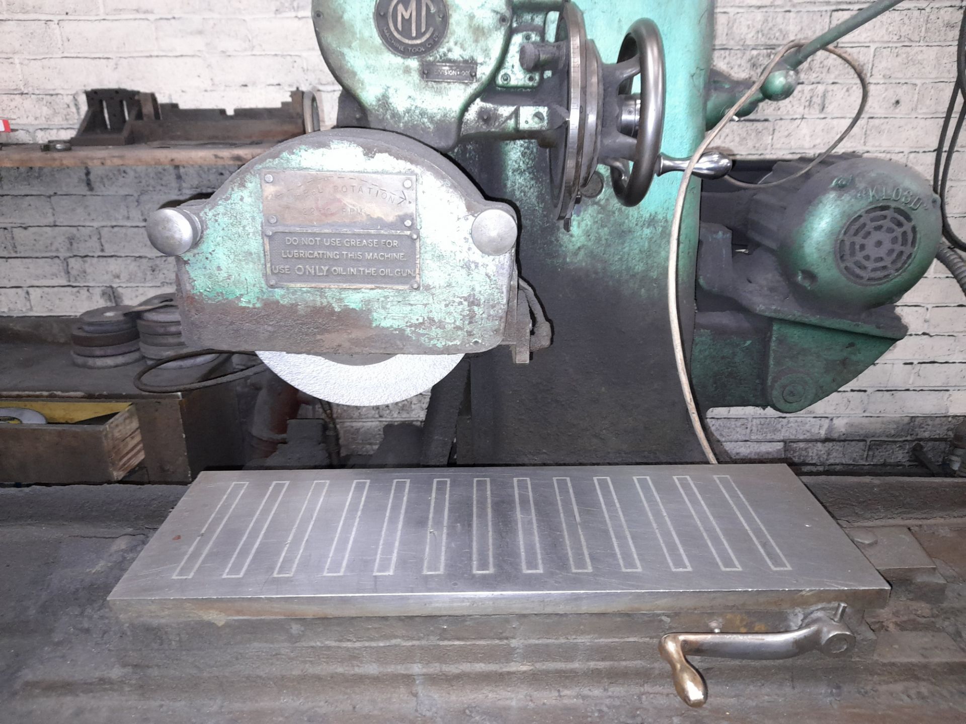 Churchill Large Surface Grinder with Magnetic work piece table - Image 4 of 7