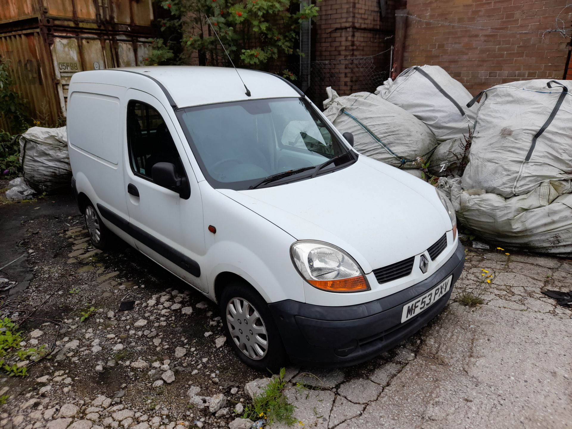 Renault Kango Van Reg No. MF53 PXU, Non Runner, No Key, No V5