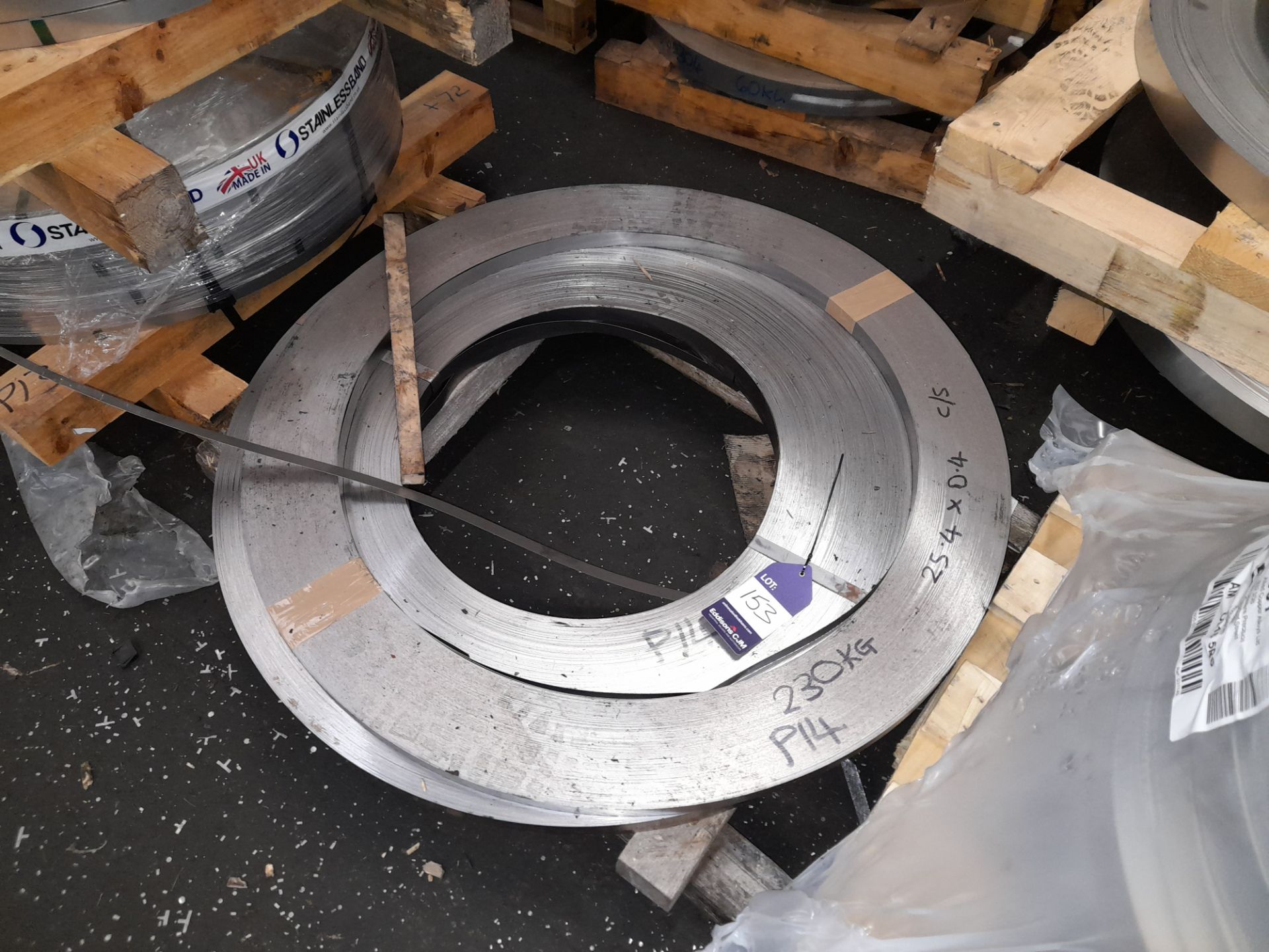 Quantity of Various Stainless-Steel Strip, (25.4mm