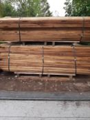 Pallet of 160 Treated Feather Edge Boards
