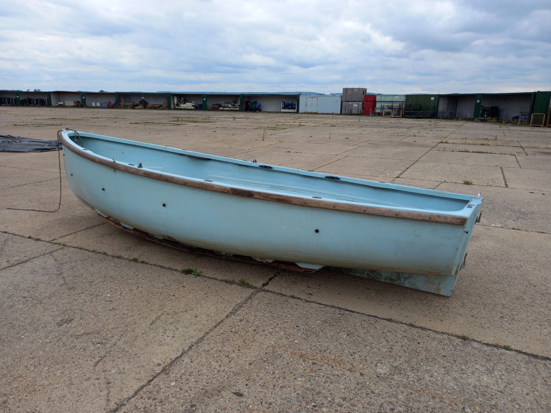 GRP Sailing/Rowing Boat- ex sea cadets