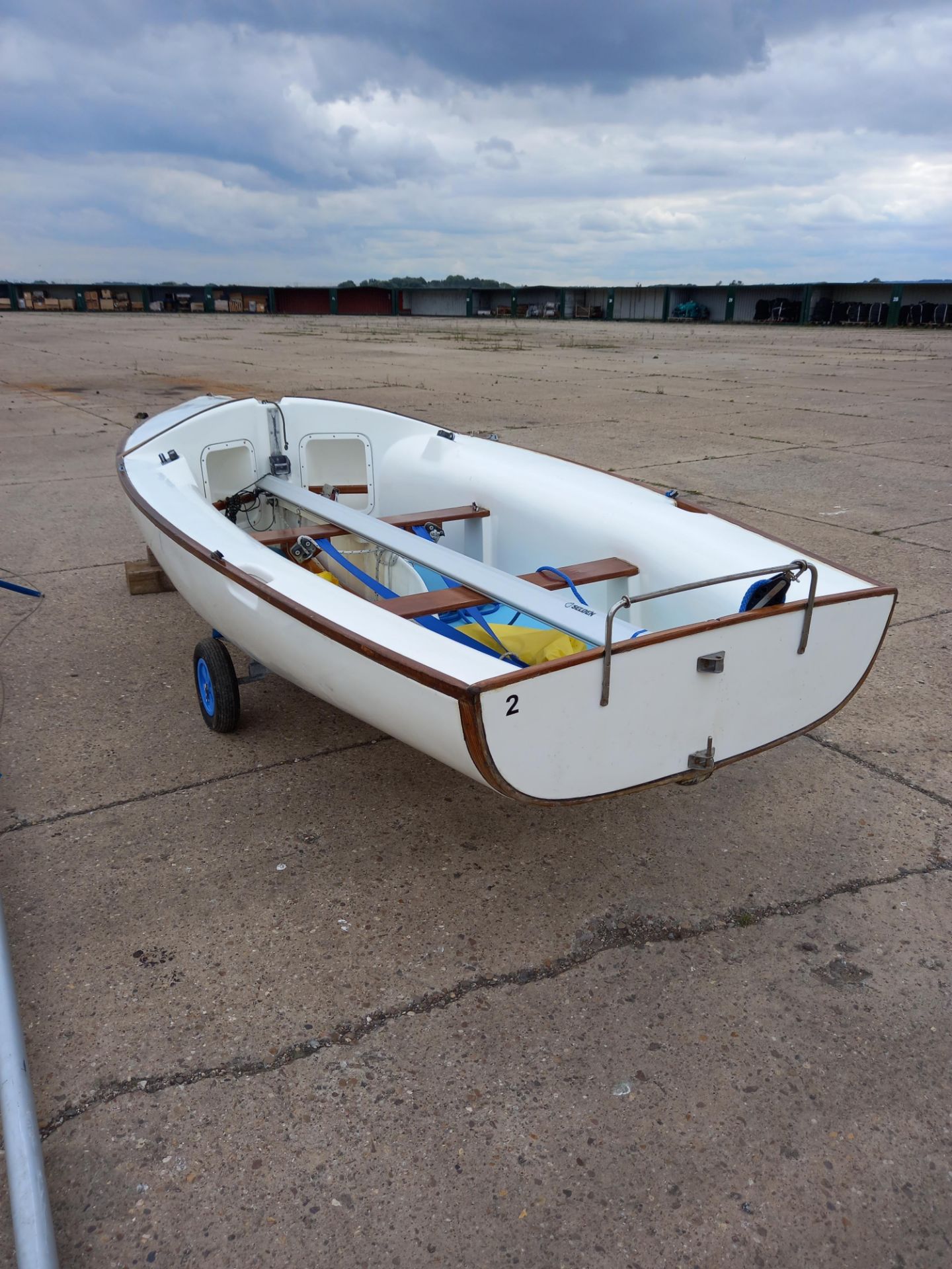 Bosun Sailing Dinghy and Trailer- Unused - Image 2 of 8