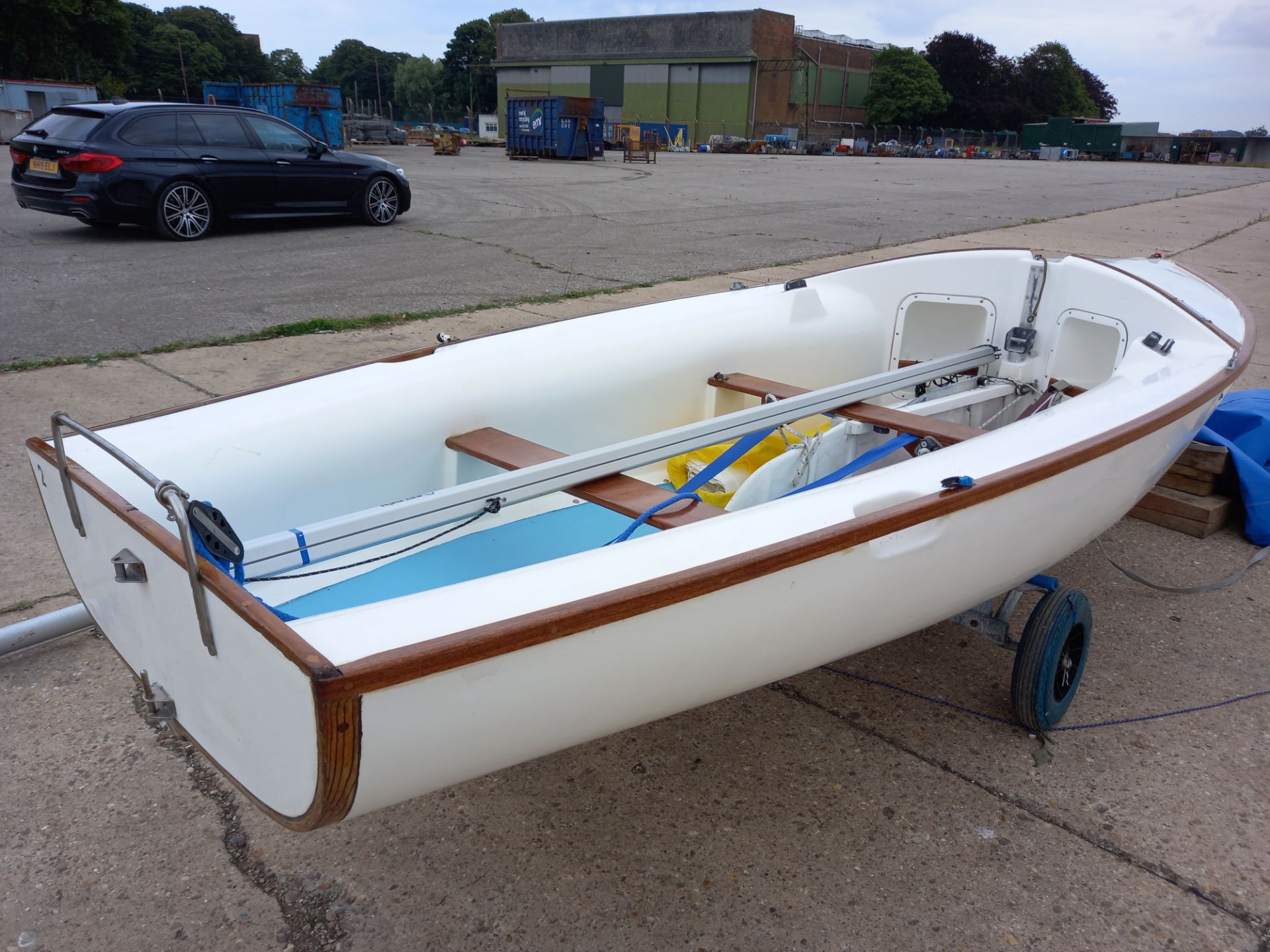 Bosun Sailing Dinghy and Trailer- Unused - Image 4 of 8