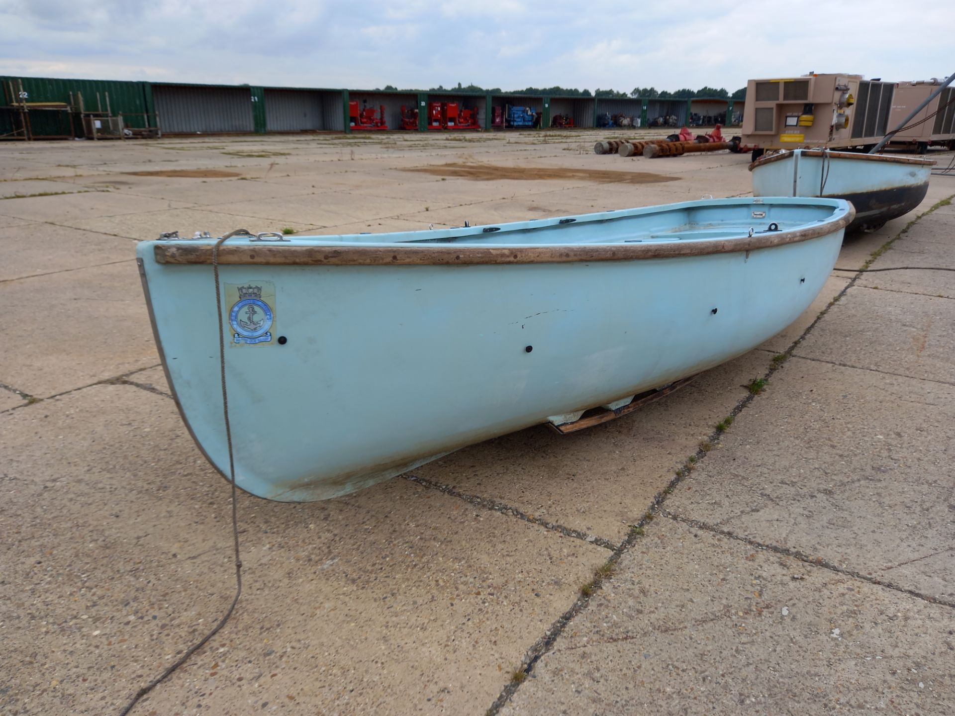 GRP Sailing/Rowing Boat- ex sea cadets - Image 2 of 12