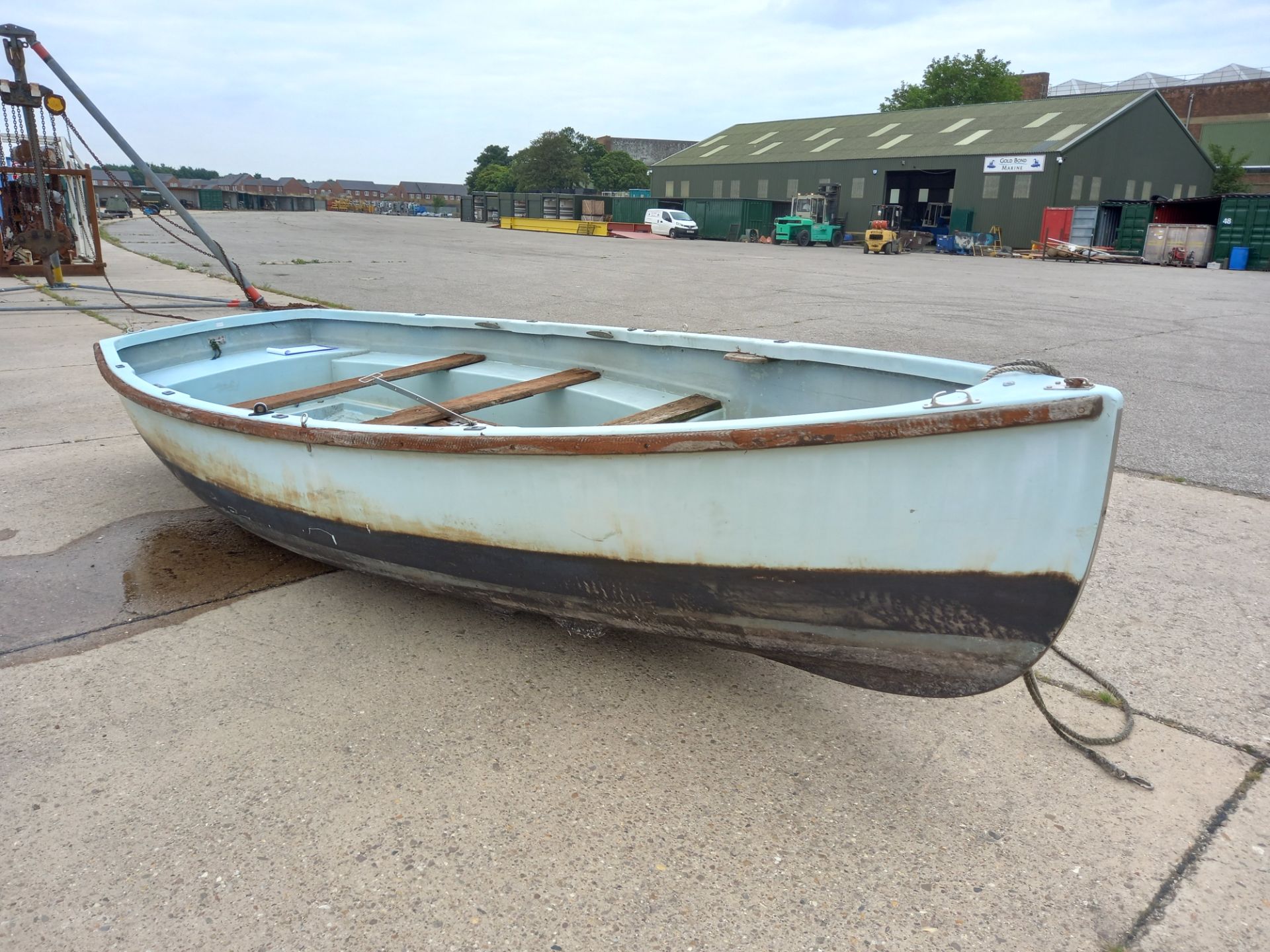 GRP Sailing/Rowing Boat- ex sea cadets