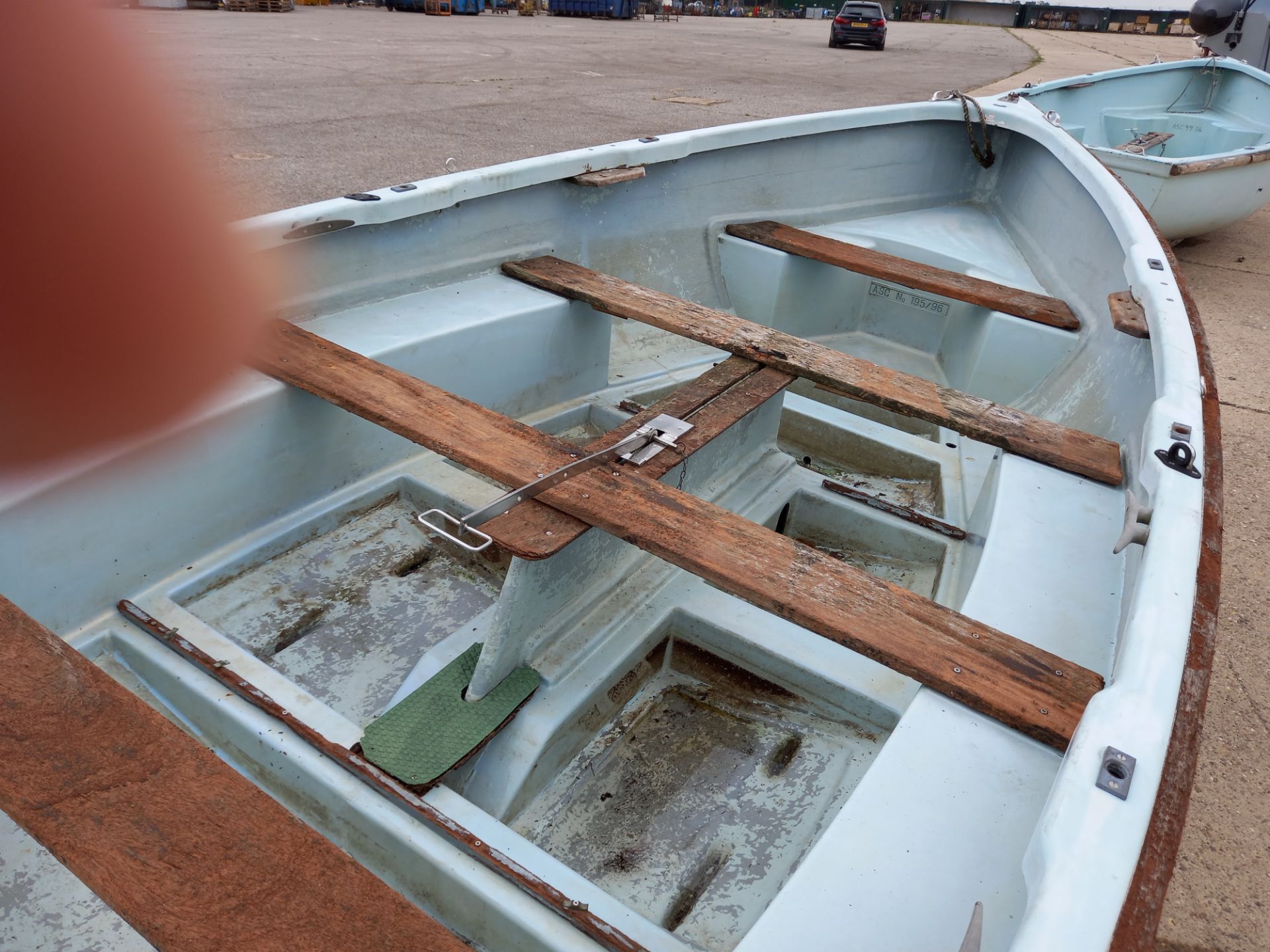 GRP Sailing/Rowing Boat- ex sea cadets - Image 5 of 10