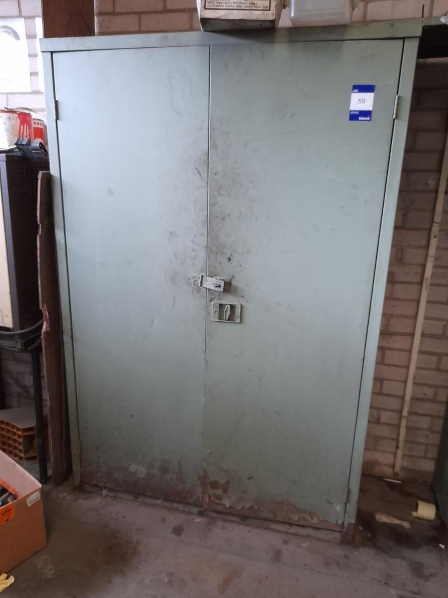 2 – Metal double door cupboards, and contents - Image 4 of 5