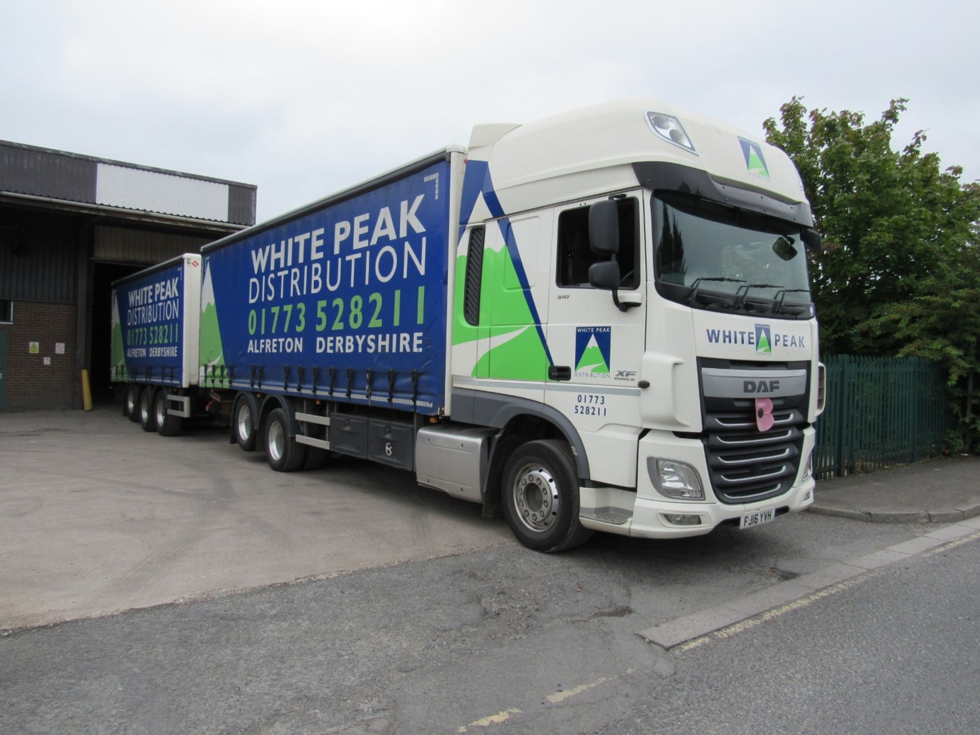 Daf FAS XF 510 6x2 Super Space Chassis Cab curtain - Image 3 of 39